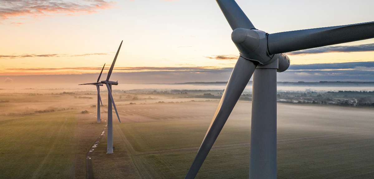 wind turbines