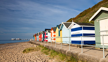 Beach huts